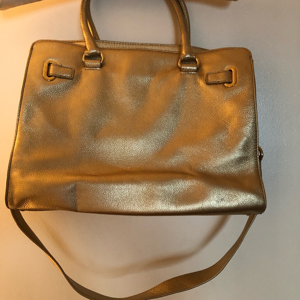 Beautiful metallic Gold Michael Kors bag